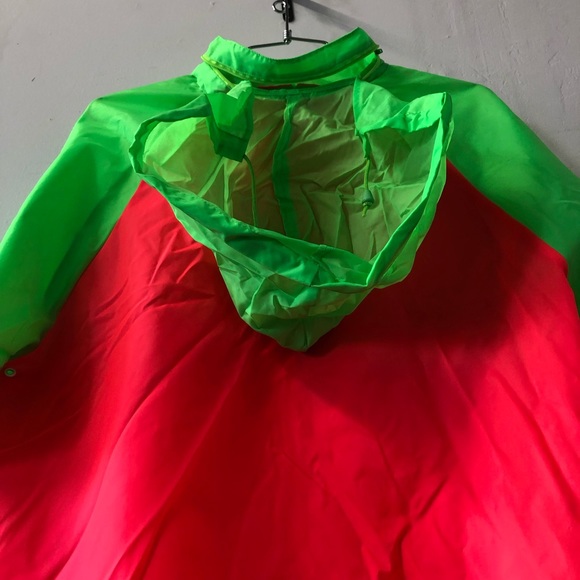 Vintage neon windbreaker jacket - Picture 3 of 7